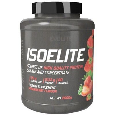 Evolite Nutrition EVOLITE, IsoElite, truskawka, 2000 g Evolite Nutrition EVOLITE, IsoElite, truskawka, 2000 g
