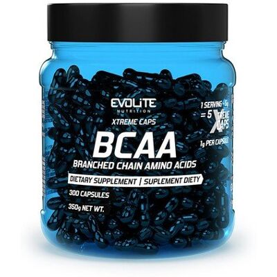 Evolite Nutrition, Aminokwasy, BCAA 2:1:1 Xtreme, 300 kaps Evolite Nutrition, Aminokwasy, BCAA 2:1:1 Xtreme, 300 kaps