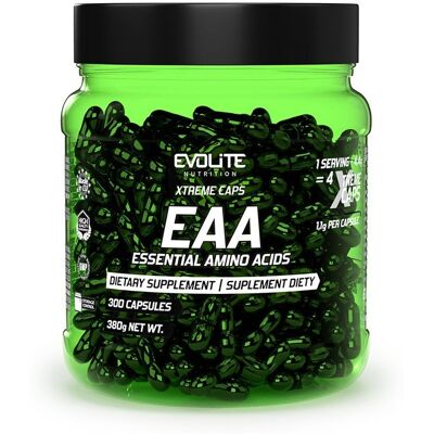 Evolite Nutrition, Aminokwasy, EAA Xtreme, 300 kaps Evolite Nutrition, Aminokwasy, EAA Xtreme, 300 kaps