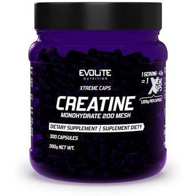 Evolite Nutrition, Kreatyna, Creatine Monohydrate Xtreme, 300 kaps Evolite Nutrition, Kreatyna, Creatine Monohydrate Xtreme, 300 kaps