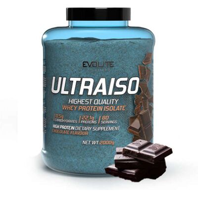Evolite Nutrition Ultraiso 2000g Double Chocolate Evolite Nutrition Ultraiso 2000g Double Chocolate