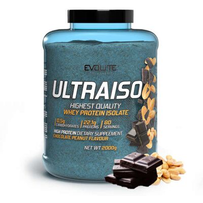 Evolite Nutrition Ultraiso 2000g Double Chocolate Peanut Evolite Nutrition Ultraiso 2000g Double Chocolate Peanut