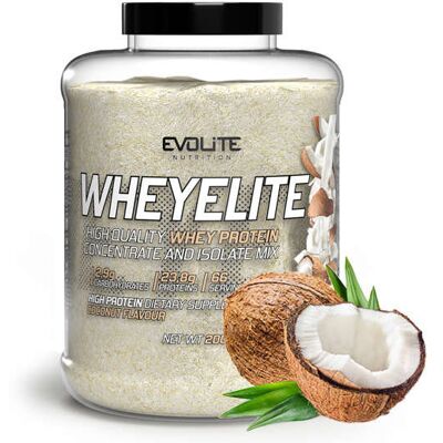 Evolite Nutrition Wheyelite 2000g Coconut Evolite Nutrition Wheyelite 2000g Coconut