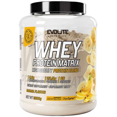 Evolite Whey Protein Matrix 2000 G Banan Evolite Whey Protein Matrix 2000 G Banan
