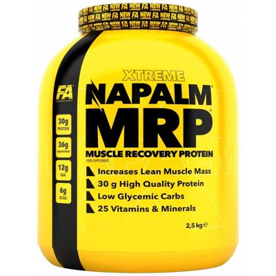 FA - Napalm MRP - Masło orzechowe - 2.5 kg - Proszek białkowy FA - Napalm MRP - Masło orzechowe - 2.5 kg - Proszek białkowy
