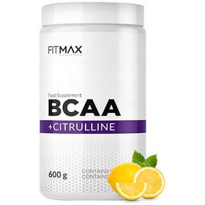 Fitmax Bcaa + Citrulline 600g Aminokwasy Rozgałęzione Cytrulina Cytryna Fitmax Bcaa + Citrulline 600g Aminokwasy Rozgałęzione Cytrulina Cytryna