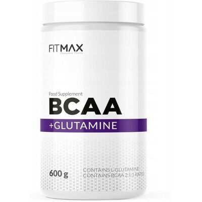Fitmax Bcaa+glutamina 600 Aminokwasy Antykatabolik Cytryna-grejpfrut Fitmax Bcaa+glutamina 600 Aminokwasy Antykatabolik Cytryna-grejpfrut