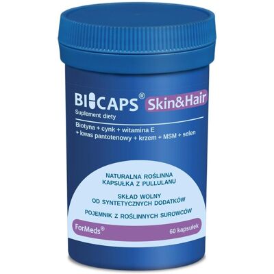 Formeds SKIN & HAIR 60 Kapsułek - Suplement diety Formeds SKIN & HAIR 60 Kapsułek - Suplement diety