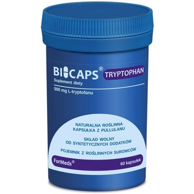 ForMeds Bicaps Tryptophan 60 kapsułek - Suplement diety ForMeds Bicaps Tryptophan 60 kapsułek - Suplement diety