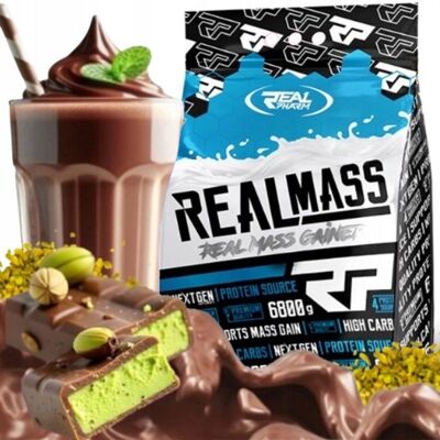 Inny producent GAINER białko węglowodany Real Pharm Real Mass DUBAJSKA CZEKOLADA 6800g Inny producent GAINER białko węglowodany Real Pharm Real Mass DUBAJSKA CZEKOLADA 6800g
