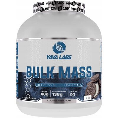 Inny producent Gainer dla sportowców Bulk Mass Yava Labs Ciastko z Kremem 1500g Inny producent Gainer dla sportowców Bulk Mass Yava Labs Ciastko z Kremem 1500g