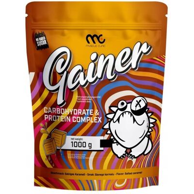Gainer Muscle Clinic Gainer Smoothie 1kg Wysoka Kaloryczność słony karmel Gainer Muscle Clinic Gainer Smoothie 1kg Wysoka Kaloryczność słony karmel
