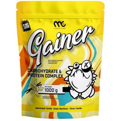 Gainer Muscle Clinic Gainer Smoothie 1kg Wysoka Kaloryczność wanilia Gainer Muscle Clinic Gainer Smoothie 1kg Wysoka Kaloryczność wanilia
