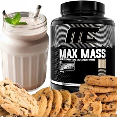 Inny producent GAINER na masę BIAŁKO WĘGLOWODANY Muscle Care Max Mass 3000g CIASTKO Inny producent GAINER na masę BIAŁKO WĘGLOWODANY Muscle Care Max Mass 3000g CIASTKO