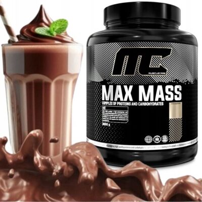 Inny producent GAINER na masę BIAŁKO WĘGLOWODANY Muscle Care Max Mass 3000g CZEKOLADA Inny producent GAINER na masę BIAŁKO WĘGLOWODANY Muscle Care Max Mass 3000g CZEKOLADA