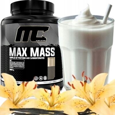 Inny producent GAINER na masę BIAŁKO WĘGLOWODANY Muscle Care Max Mass 3000g WANILIA Inny producent GAINER na masę BIAŁKO WĘGLOWODANY Muscle Care Max Mass 3000g WANILIA