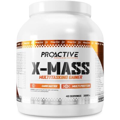 GAINER X-MASS - ProActive - 3000g Baked Apple GAINER X-MASS - ProActive - 3000g Baked Apple