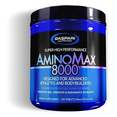 Gaspari Nutrition AminoMax 8000 - BCAA 6000, 325 Tabletek Gaspari Nutrition AminoMax 8000 - BCAA 6000, 325 Tabletek