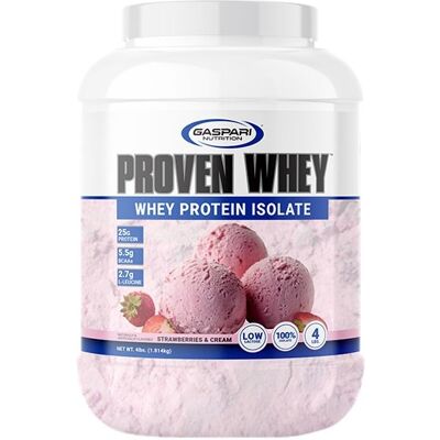 Gaspari Nutrition Proven Whey Protein Isolate - Izolat Wpi 1814g Truskawka Gaspari Nutrition Proven Whey Protein Isolate - Izolat Wpi 1814g Truskawka