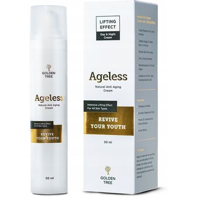 Golden Tree Ageless - Krem na twarz z kolagenem i elastyną Golden Tree Ageless - Krem na twarz z kolagenem i elastyną