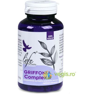 Griffonia (5 Htp) + Kompleks B 60 Cps Griffonia (5 Htp) + Kompleks B 60 Cps