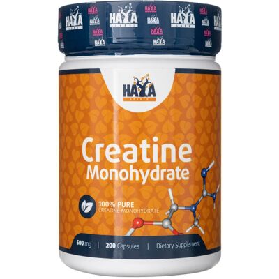 Haya Labs, Monohydrat Kreatyny 500 Mg - Suplement Diety, 200 Kaps. Haya Labs, Monohydrat Kreatyny 500 Mg - Suplement Diety, 200 Kaps.