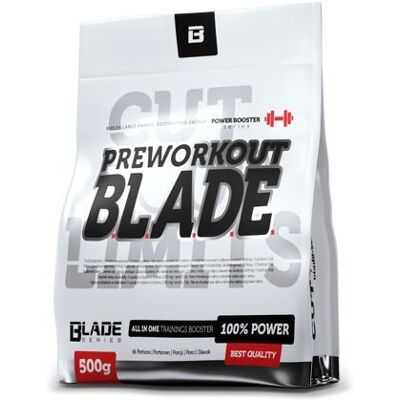 Hi Tec, Blade Preworkout, Pomarańcza, 500 G Hi Tec, Blade Preworkout, Pomarańcza, 500 G