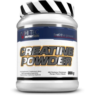 Proszek kreatyny Hi Tec Nutrition - 500g - Wspiera wzrost i siłę mięśni Proszek kreatyny Hi Tec Nutrition - 500g - Wspiera wzrost i siłę mięśni