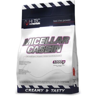 HI TEC - Micellar Casein 1000g Strawberry - Protein powder HI TEC - Micellar Casein 1000g Strawberry - Protein powder