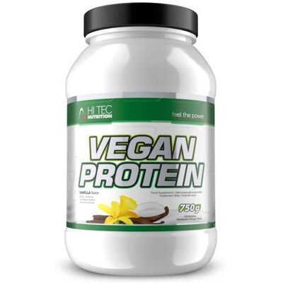 Hi Tec - Vegan Protein - 750 g - Wanilia - Proszek białkowy Hi Tec - Vegan Protein - 750 g - Wanilia - Proszek białkowy