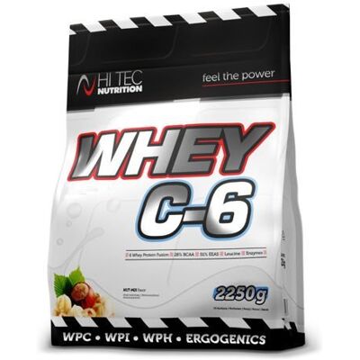 HI TEC - Whey C-6 - 2250g - Strawberry - Protein powder HI TEC - Whey C-6 - 2250g - Strawberry - Protein powder