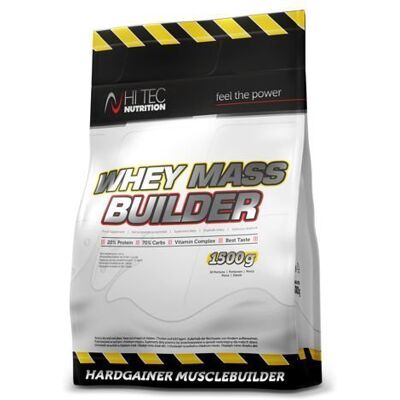 Hi Tec, Odżywka Białkowa, Whey Mass Builder, 3000g, Truskawka Hi Tec, Odżywka Białkowa, Whey Mass Builder, 3000g, Truskawka