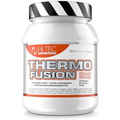 Hi Tec Thermo Fusion - Spalacz tłuszczu - 120 kapsułek Hi Tec Thermo Fusion - Spalacz tłuszczu - 120 kapsułek