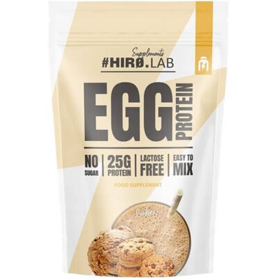 HIRO.LAB Egg Protein 750g - białko jaj - albumina - ciasteczko HIRO.LAB Egg Protein 750g - białko jaj - albumina - ciasteczko