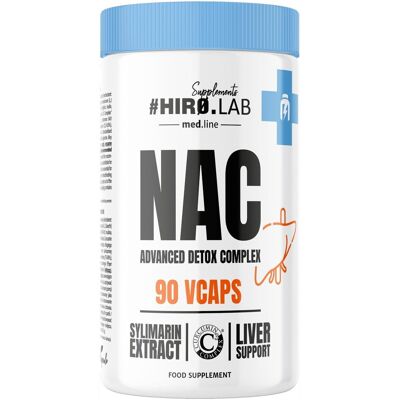 Hiro.Lab NAC 90 vcaps. - DETOX COMPLEX Hiro.Lab NAC 90 vcaps. - DETOX COMPLEX
