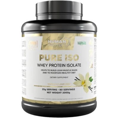 Inny producent HUMAN PROTECT PURE ISO 2KG BIAŁKO IZOLAT WPI 90 Inny producent HUMAN PROTECT PURE ISO 2KG BIAŁKO IZOLAT WPI 90