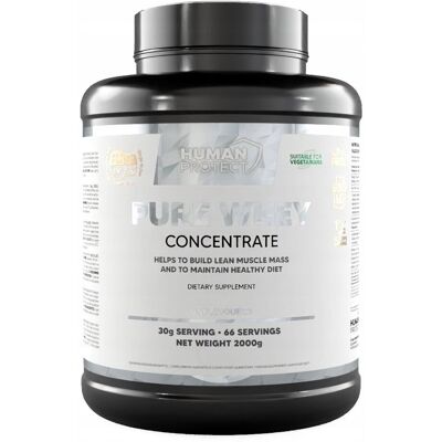 inna (Inny) Human Protect PURE WHEY CONCENTRATE 2kg BIAŁKO KONCENTRAT WPC Naturalny inna (Inny) Human Protect PURE WHEY CONCENTRATE 2kg BIAŁKO KONCENTRAT WPC Naturalny
