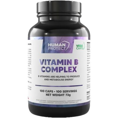 Muscle Clinic Human Protect Vitamin B-Complex 100vcaps. Metylowany B-Complex Muscle Clinic Human Protect Vitamin B-Complex 100vcaps. Metylowany B-Complex