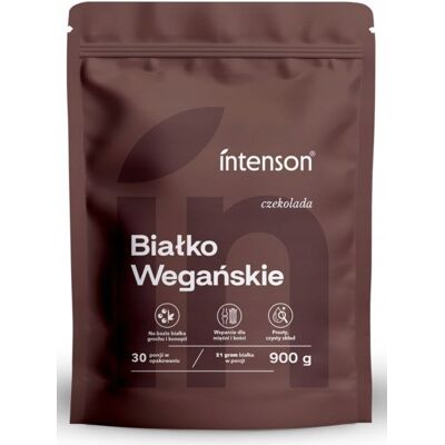 Intenson Wegańskie białko smak czekolada 900g Intenson Wegańskie białko smak czekolada 900g