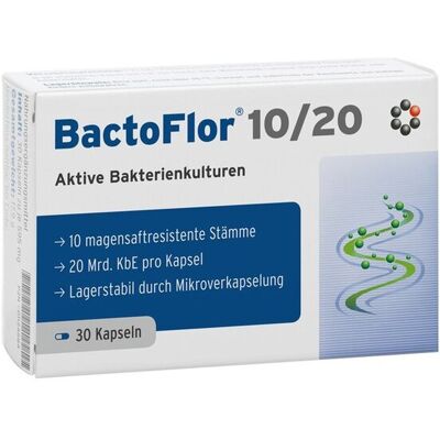 Intercell Pharma Bactoflor 10/20 Suplement diety - Wsparcie jelit Intercell Pharma Bactoflor 10/20 Suplement diety - Wsparcie jelit