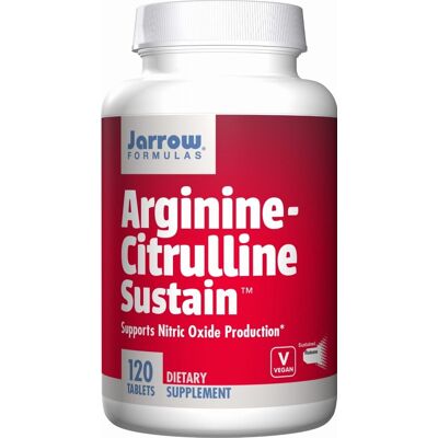 Jarrow Formulas Arginine Citrulline Sustain - 120 Tabletek Jarrow Formulas Arginine Citrulline Sustain - 120 Tabletek
