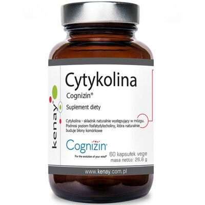 Kenay Citicoline - 60 Kapsułek - Suplement dla mózgu Kenay Citicoline - 60 Kapsułek - Suplement dla mózgu