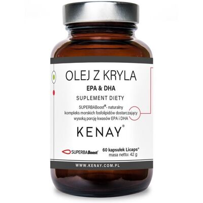 Kenay Superba Boost Olej Z Kryla - Epa & Dha (60 Kaps.) Kenay Superba Boost Olej Z Kryla - Epa & Dha (60 Kaps.)