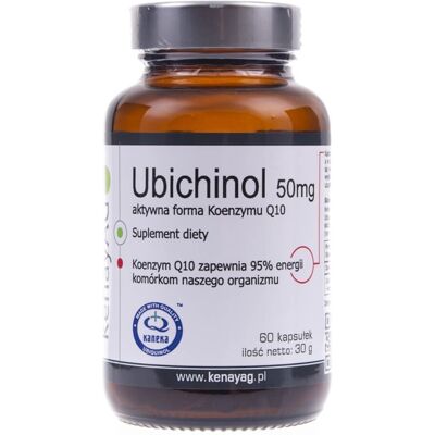 Model Kenay Ubichinol - Ubiquinol 50mg - Suplement diety Model Kenay Ubichinol - Ubiquinol 50mg - Suplement diety