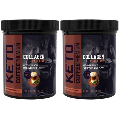 Keto Coffee Premium - Białkowy Suplement Wspierający Odchudzanie 120g Keto Coffee Premium - Białkowy Suplement Wspierający Odchudzanie 120g