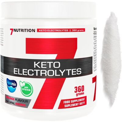 7Nutrition Keto Elektrolity Magnez Wapń Potas Sód keto bez cukru w proszku 7Nutrition Keto Elektrolity Magnez Wapń Potas Sód keto bez cukru w proszku