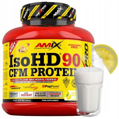 inna (Inny) Keto Produkty IsoHD Cytrynowy Jogurt Odżywka Białkowa bez cukru Izolat inna (Inny) Keto Produkty IsoHD Cytrynowy Jogurt Odżywka Białkowa bez cukru Izolat