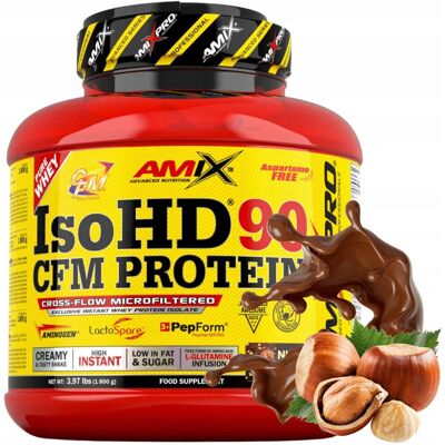 inna (Inny) Keto Produkty IsoHD Czekolada Orzeszki Odżywka Białkowa bez cukru Izolat inna (Inny) Keto Produkty IsoHD Czekolada Orzeszki Odżywka Białkowa bez cukru Izolat