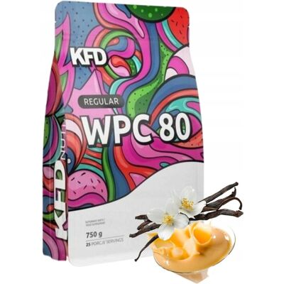 KFD BIAŁKO WPC 80 SMAK WANILIA ADWOKAT ODŻYWKA BIAŁKOWA 750g KFD BIAŁKO WPC 80 SMAK WANILIA ADWOKAT ODŻYWKA BIAŁKOWA 750g