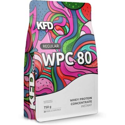KFD Regular WPC 80 BIAŁKO 750 g czekoladowy KFD Regular WPC 80 BIAŁKO 750 g czekoladowy